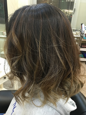 グラデーションボブ