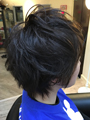 くせ毛風ショート