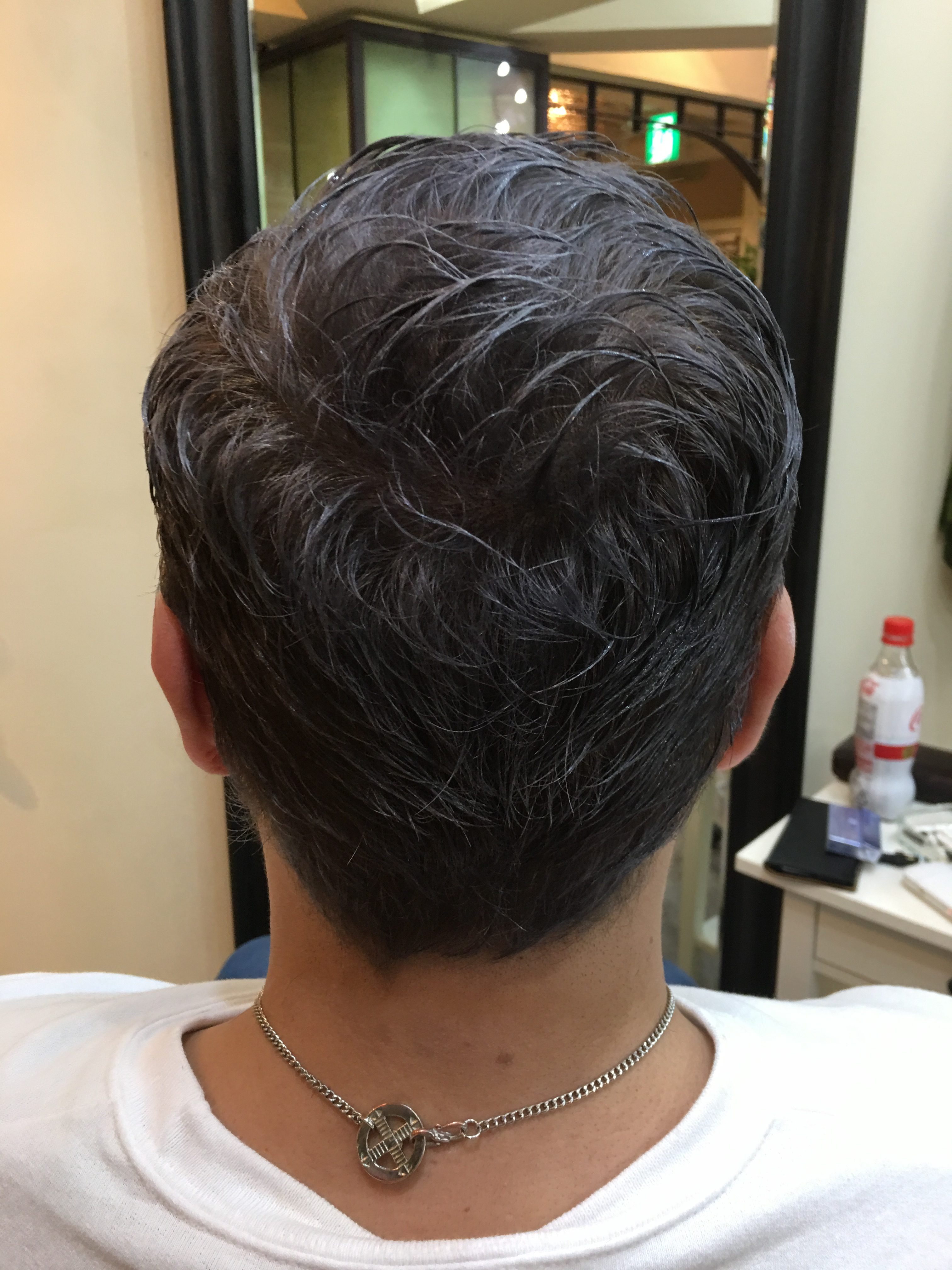 レオン風メンズヘアー 大須美容院 トゥルー